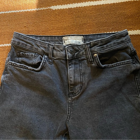 Free People • Black Raw Hem Jeans - Picture 5 of 11